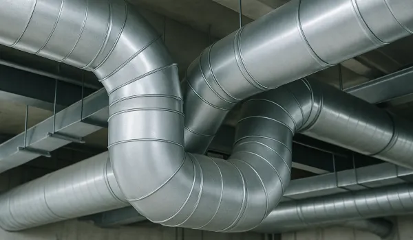 Metal air ducts from Dallas Air Conditioning in Carrollton, TX - Carrollton TX